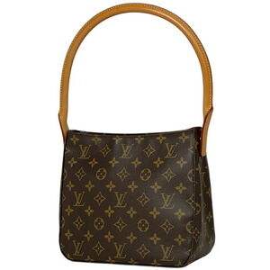 Louis Vuitton Looping Shoulder Bag Monogram Brown